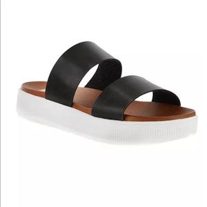 Mia Black Sandals Sz 7